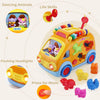 Electronic Musical Bus 3D Animal Matching Car Baby Sensory Toy